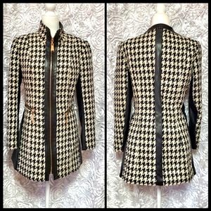 LG Lena Gabrielle women's faux leather zip jacket